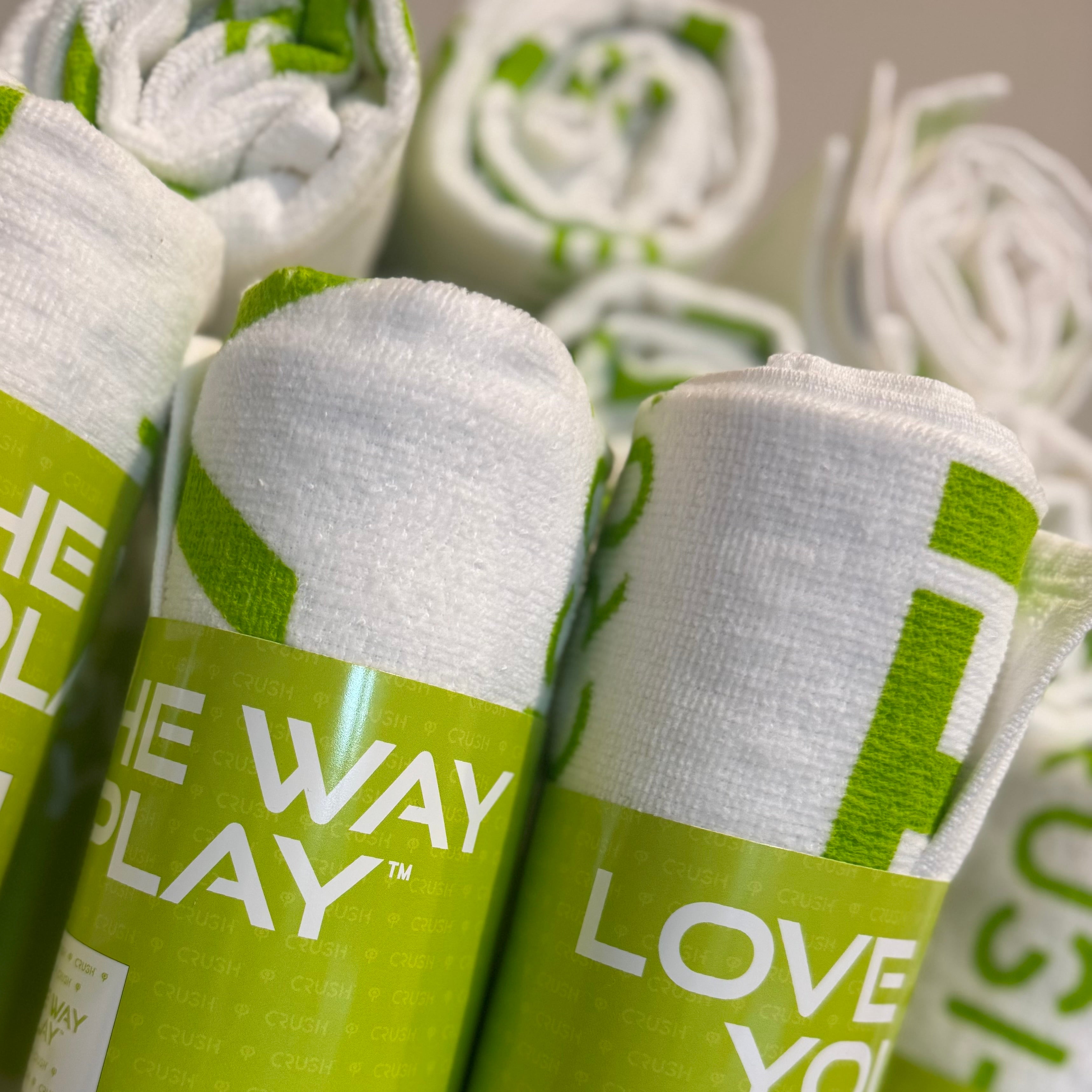 CRUSH Love the way you Play Towel