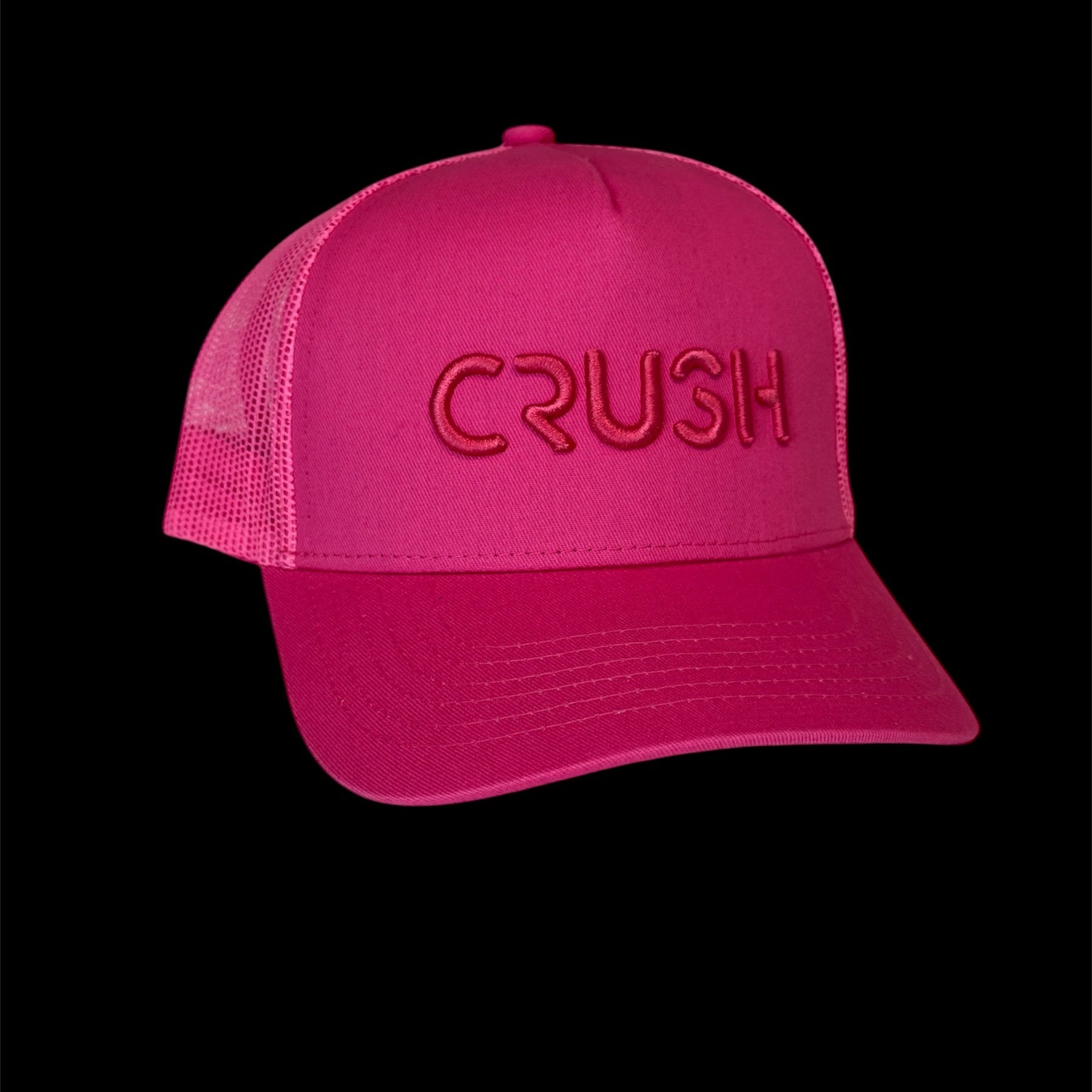 CRUSH tone on tone embroidered hat (2 colors)